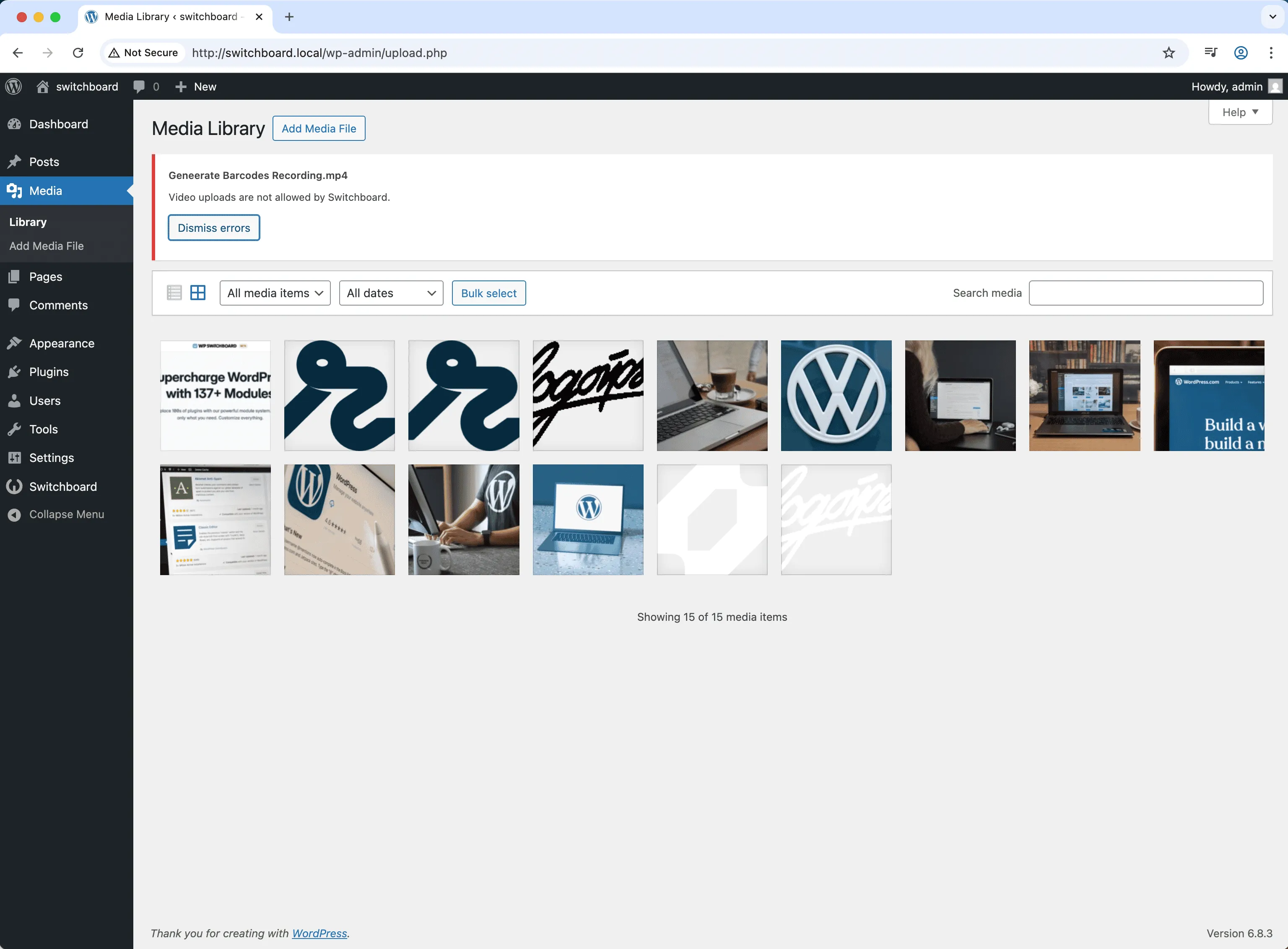 After - Block Video Uploads module