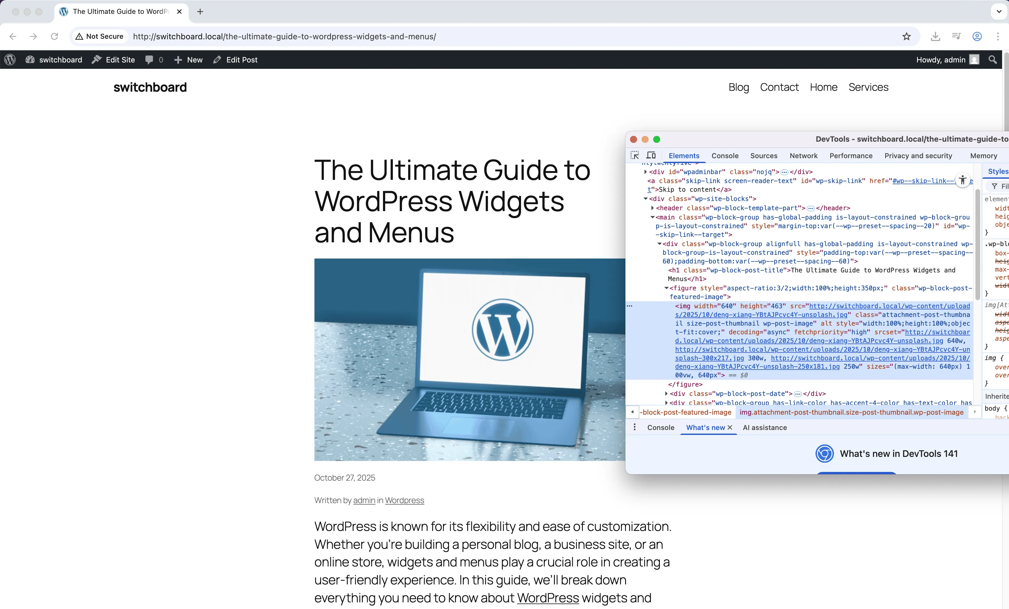 After - Custom Image Sizes module