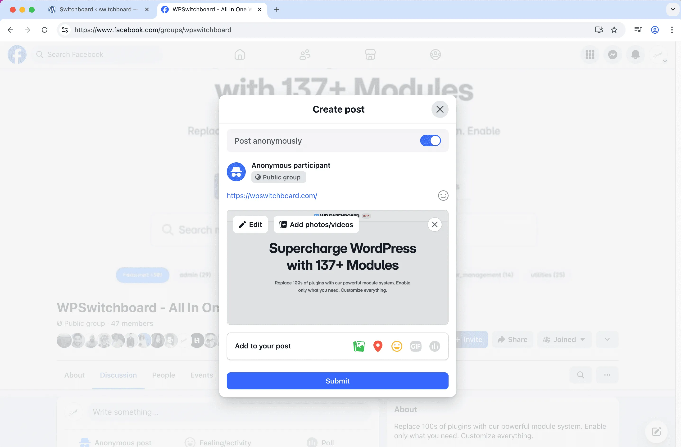 After - Default OG Image module