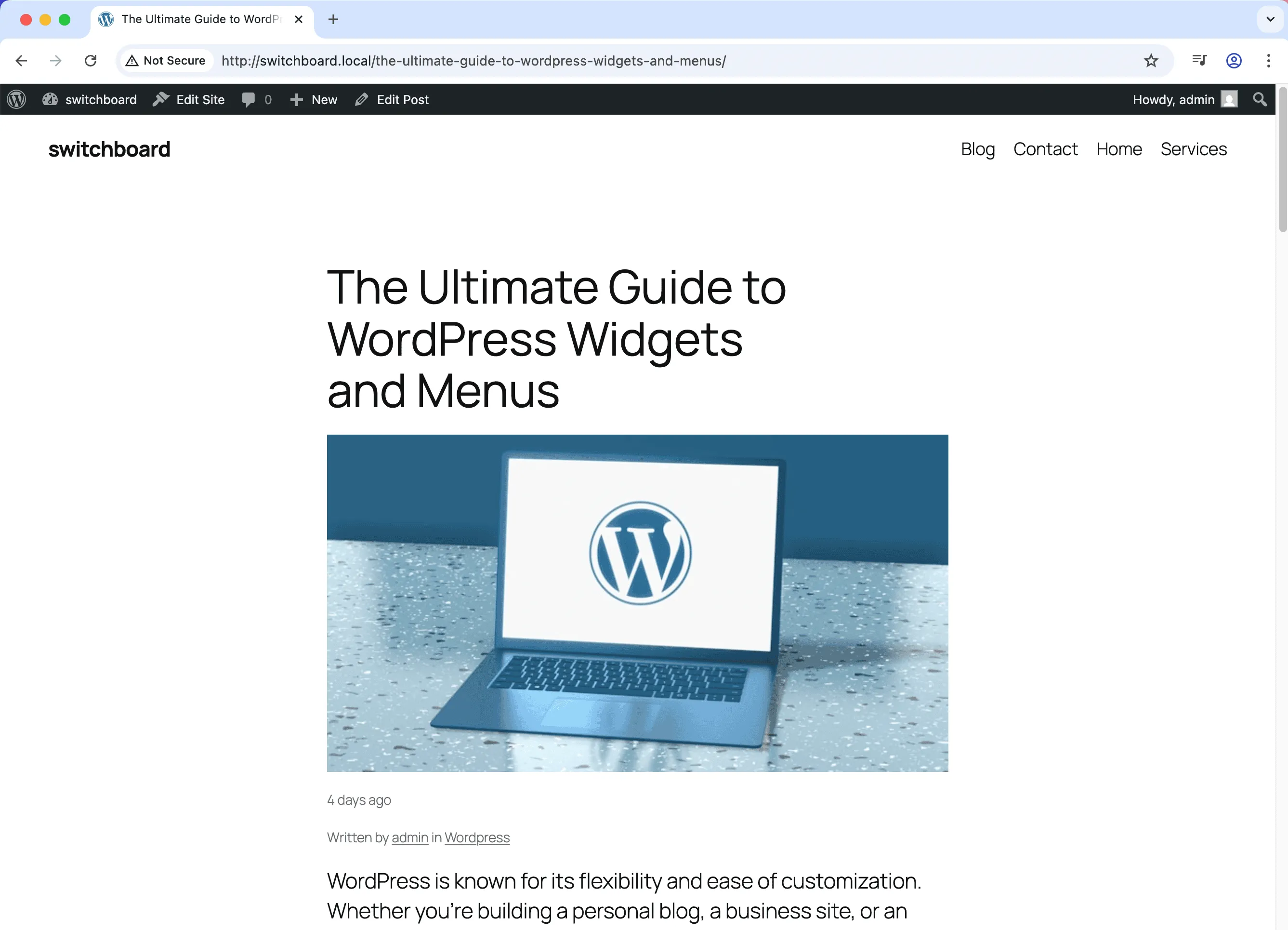 After - Estimated Publish Date module