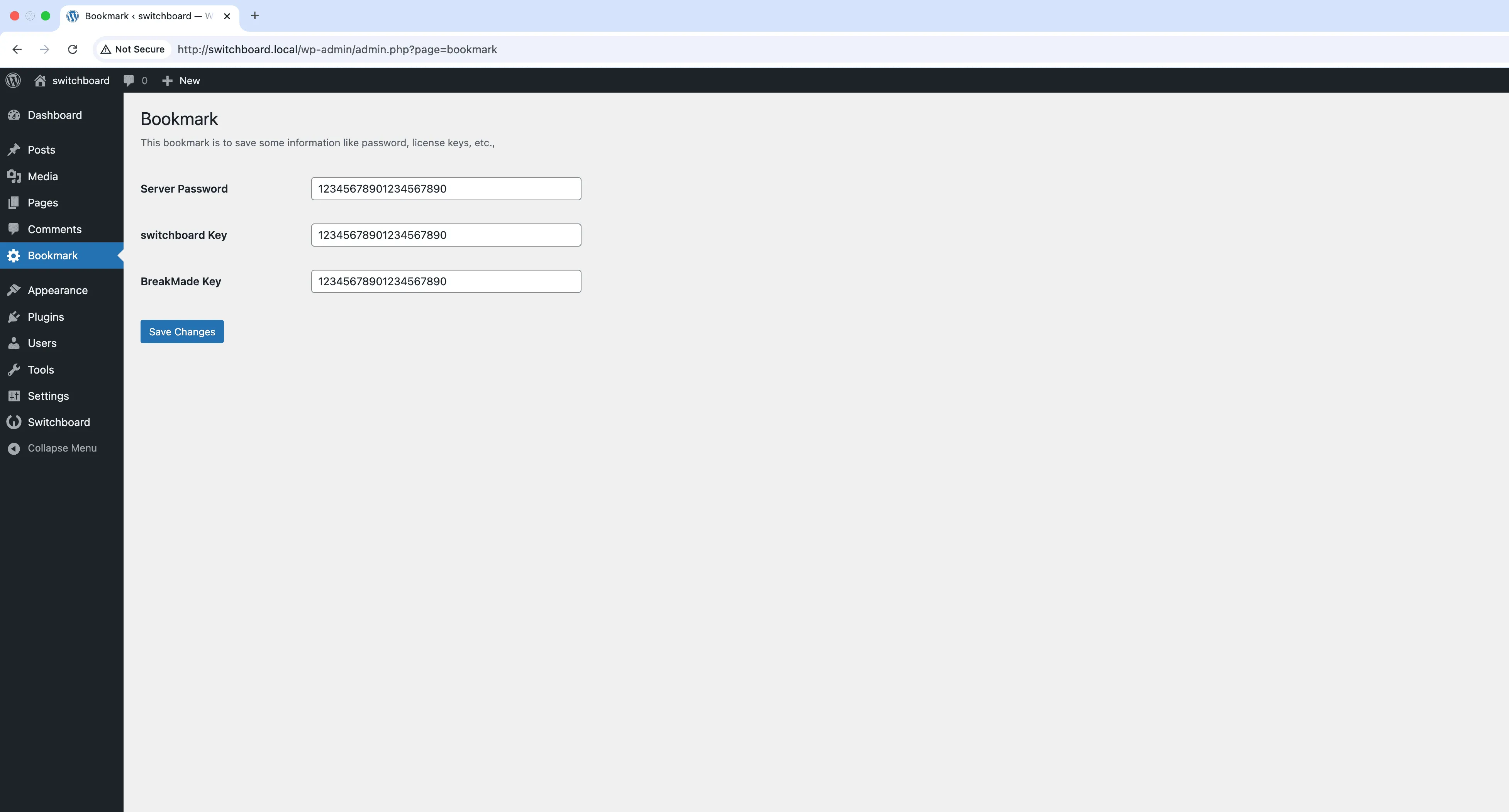 Settings 3 - Options Page Builder module