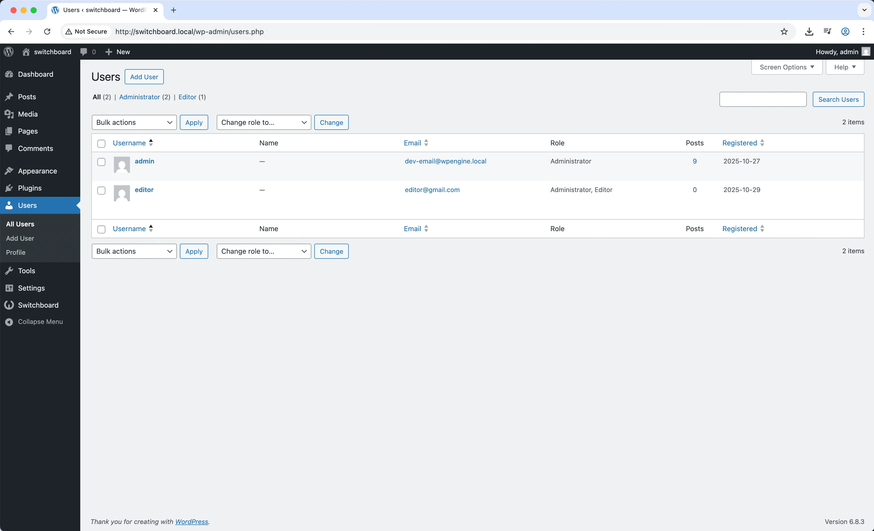 After - Registration Date Column module